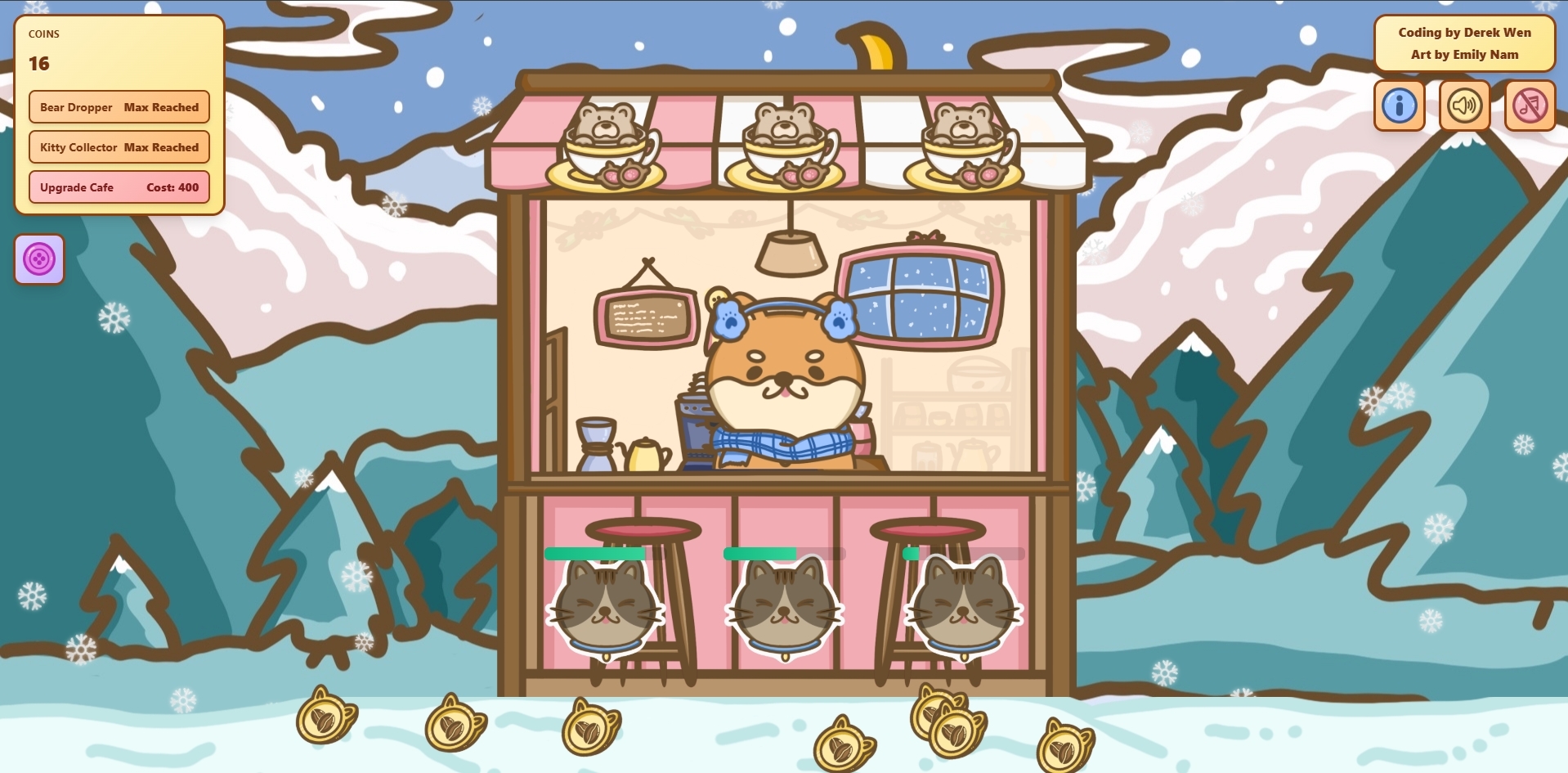 Shiba Winter Cafe 2